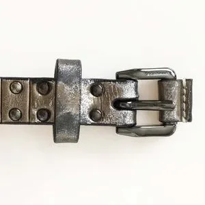 Burberry | Accessories | Burberry Metallic Studded Skinny  display picture 1